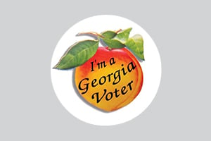 image of I'm a Georgia Voter sticker