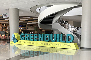photo of the Greenbuild sign in Atlanta | 2019