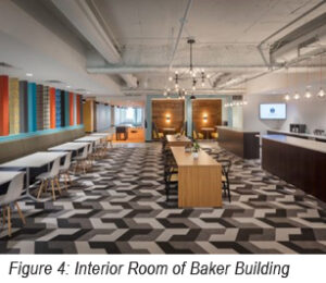 photo of interior room at Baker Center